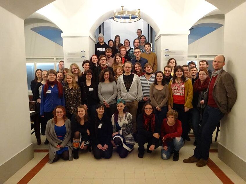 TeilnehmerInnen der INFUSE-Winterschule in Tartu, Estland, Februar 2016
